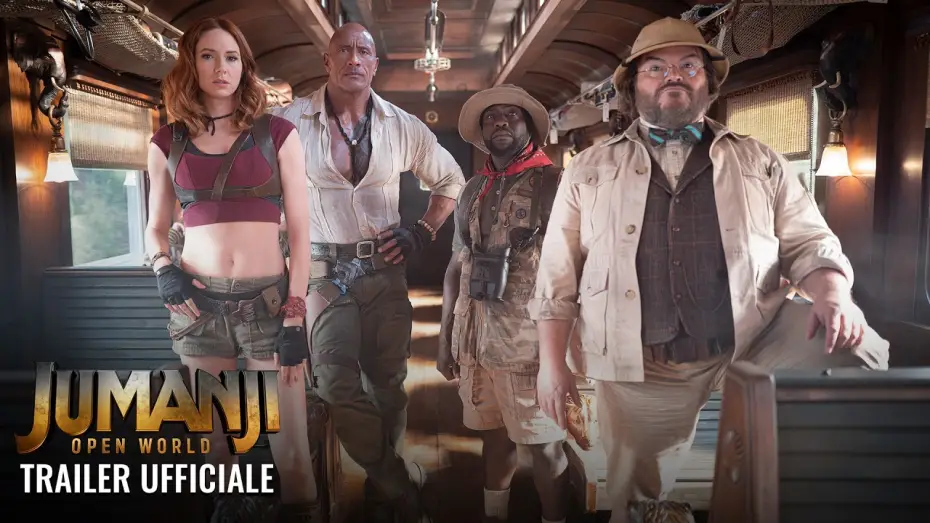 Video for the film Jumanji 3 — Jumanji: Open World | Trailer Ufficiale