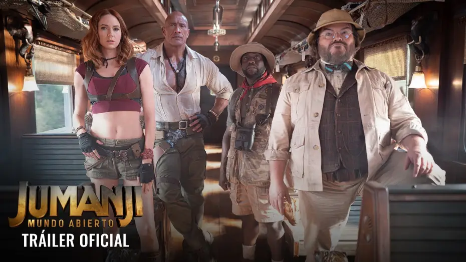 Video for the film Jumanji: Open World — Jumanji: Mundo Abierto | Tráiler Oficial español. Exclusivamente en cines el 25 de diciembre.