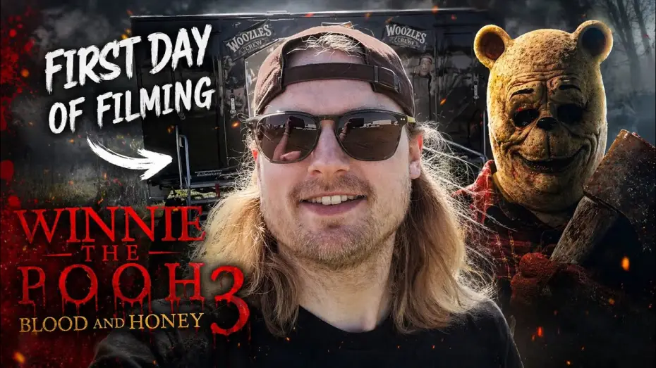 Video for the film Winnie-the-Pooh: Blood and Honey 3 — First Day On Set Editing Winnie The Pooh Blood and Honey 3 #behindthescenes