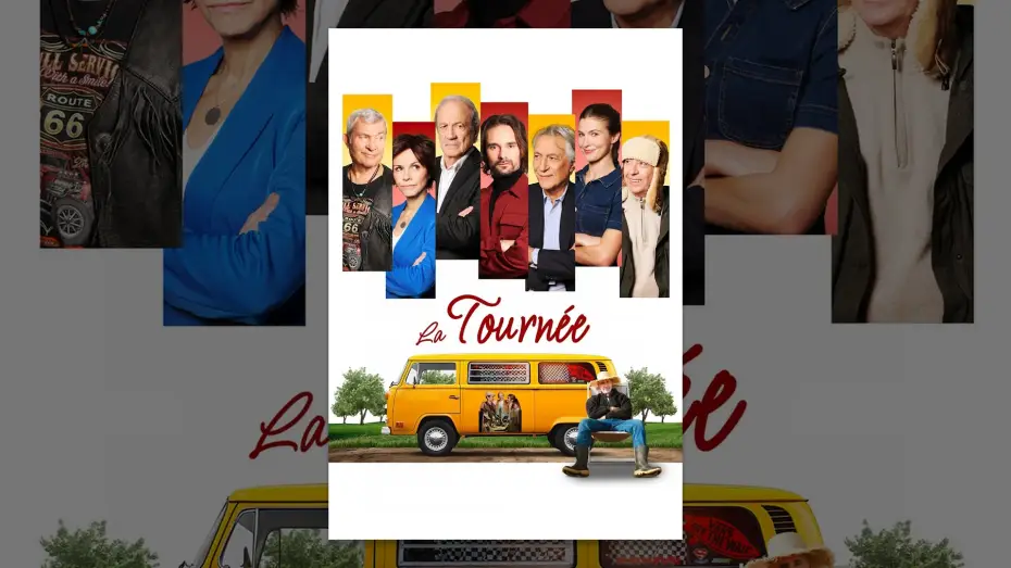 Video for the film La Tournée — La tournée