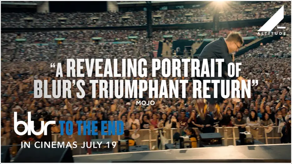 Video for the film blur: To the End — In Cinemas Friday