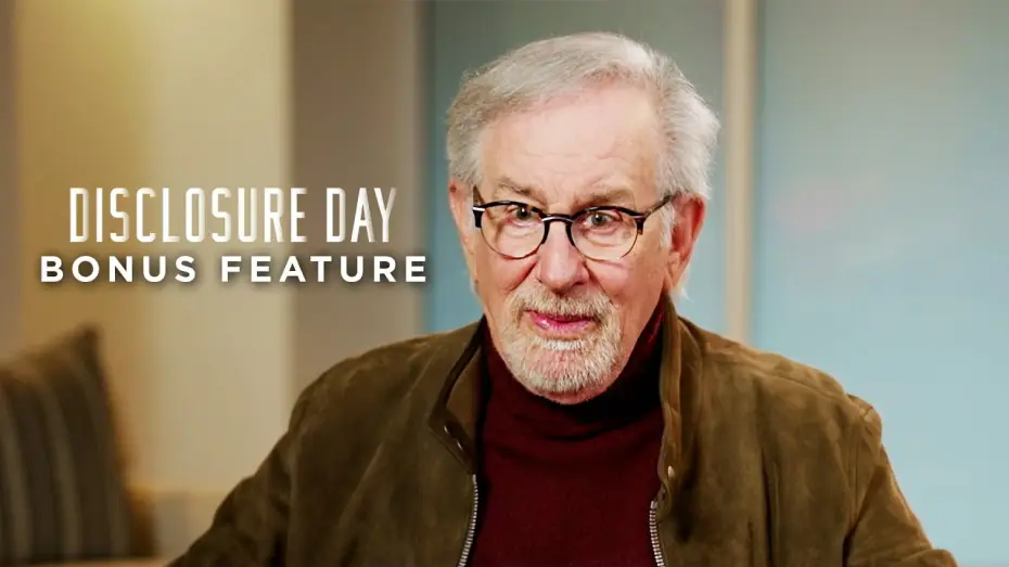 Video for the film Disclosure Day — Steven Spielberg Reveals Wardex - Bonus Feature