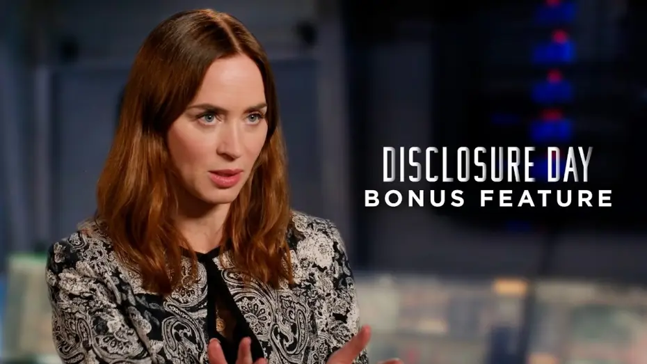 Video for the film Disclosure Day — How Emily Blunt Brings Margaret To Life - Bonus Feature