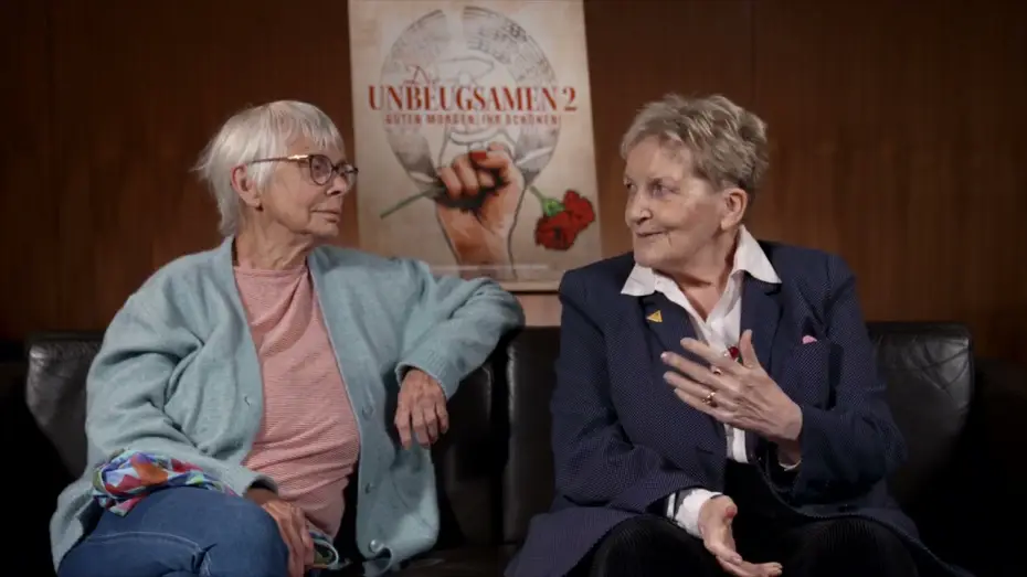 Video for the film Die Unbeugsamen 2 - Guten Morgen, ihr Schönen! — DIE UNBEUGSAMEN 2 - die Protagonistinnen über die Frauen in der DDR - ab 29.8. nur im Kino.
