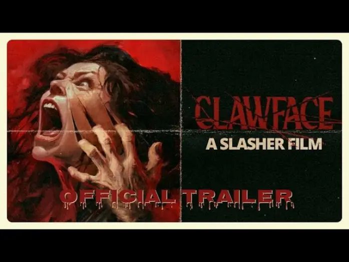 Video for the film Clawface — CLAWFACE - Official Trailer 4K (2024) - A Slasher Film