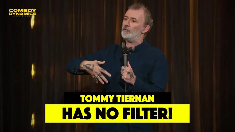 Video for the film Tommy Tiernan: Tomfoolery — Tommy Tiernan Has No Filter