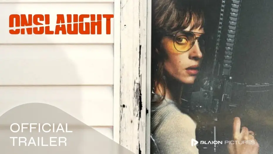 Video for the film Onslaught — ONSLAUGHT (Deutscher Kinotrailer) - Adria Arjona, Dan Stevens, Alex Pereira, Drew Starkey