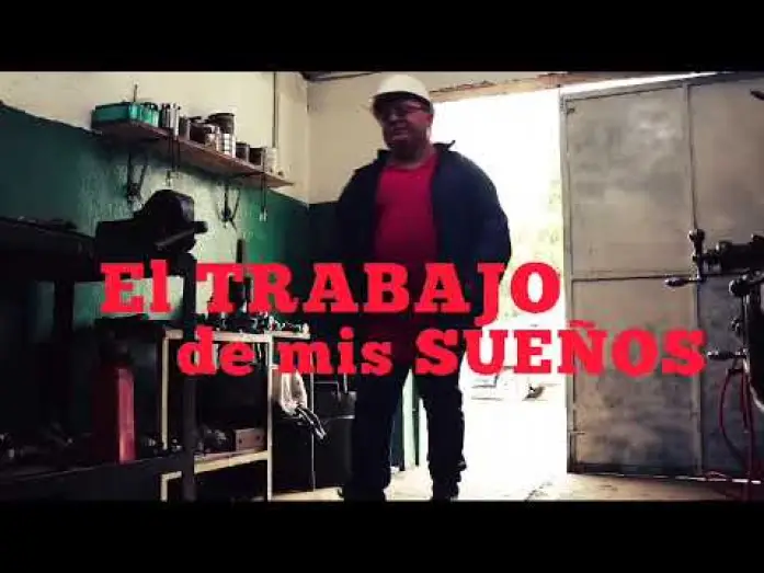 Video for the film El trabajo de mis sueños — "El trabajo de mis sueños" videominuto seleccionado ganador del festival construir cine 2024