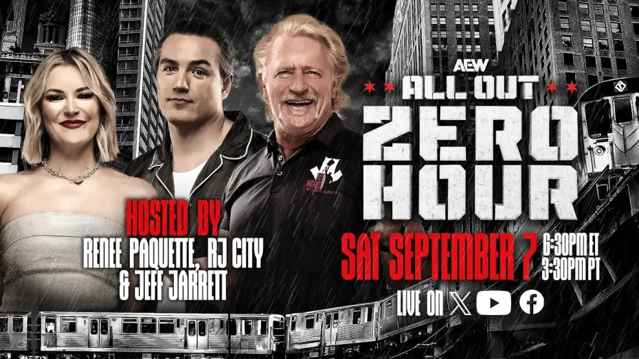 Video for the film AEW All Out 2024 — Zero Hour - AEW: All Out Chicago Pre Show