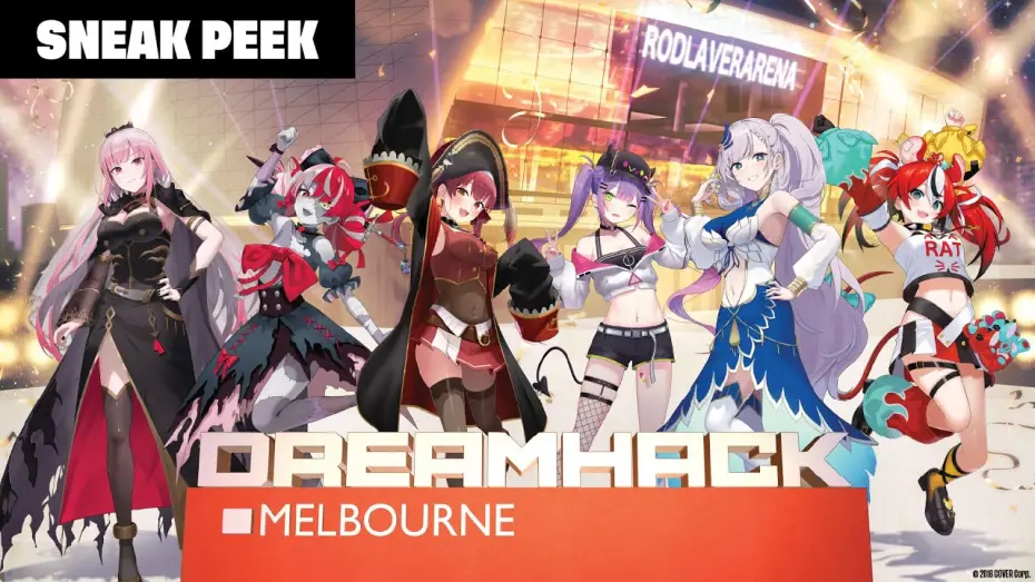 Video for the film hololive production x DreamHack Melbourne 2024: Down Under — hololive production x DreamHack Melbourne 2024: Down Under [Free Preview]