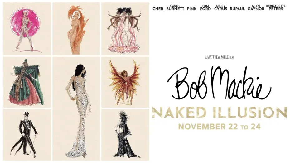 Video for the film Bob Mackie: Naked Illusion — Bob Mackie: Naked Illusion -- Trailer
