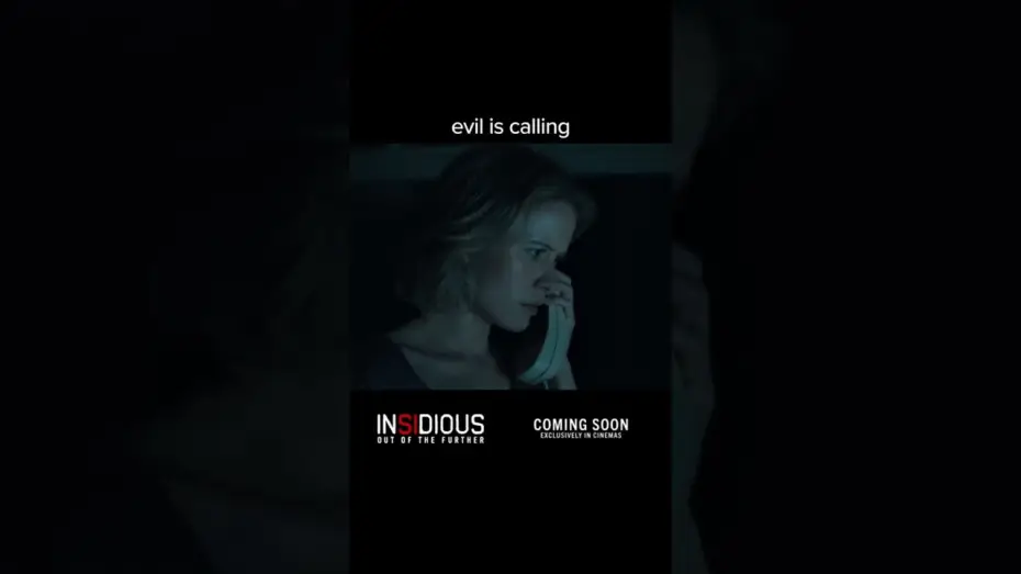 Video for the film Insidious: Out of the Further — Evil is calling