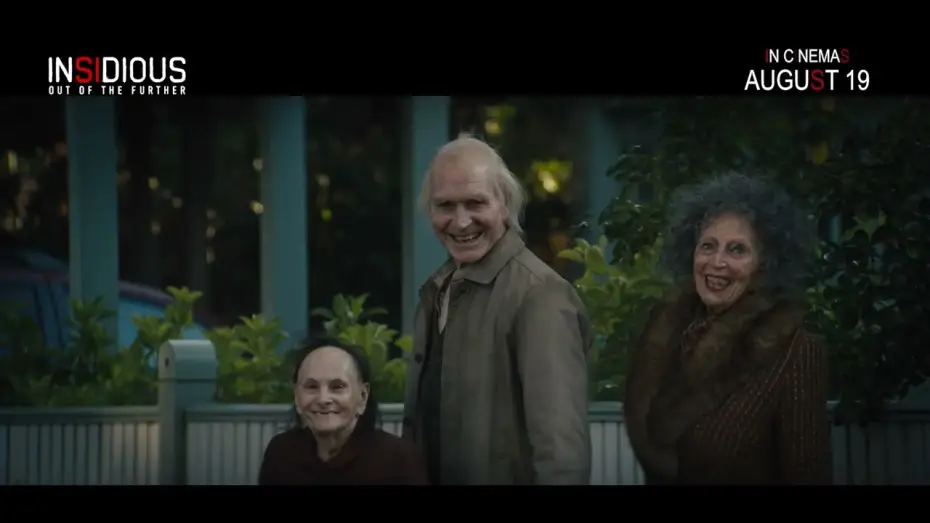 Video for the film Insidious: Out of the Further — In Cinemas August 19