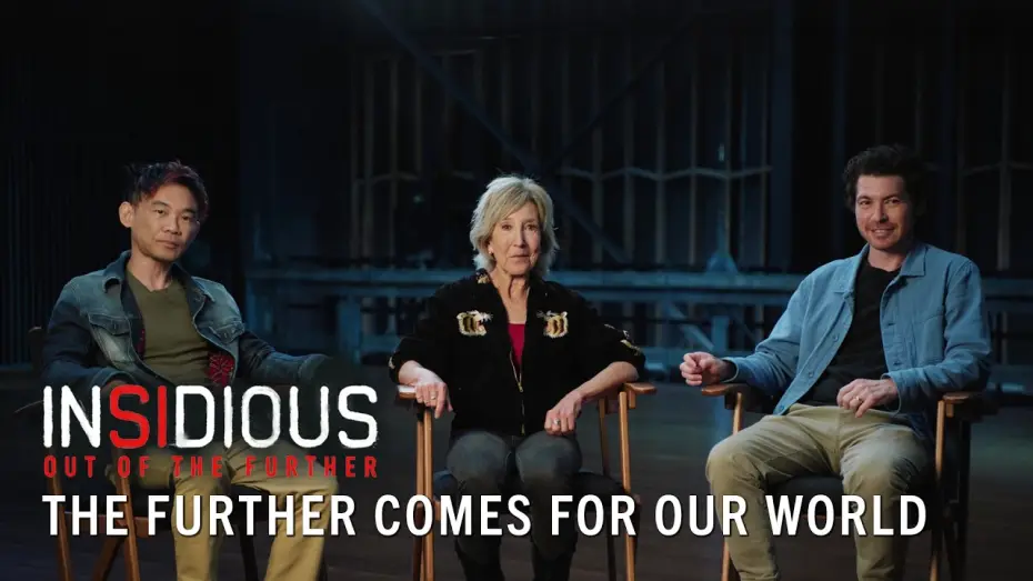 Video for the film Insidious: Out of the Further — Lin Shaye, James Wan, & Jacob Chase Discuss the Further