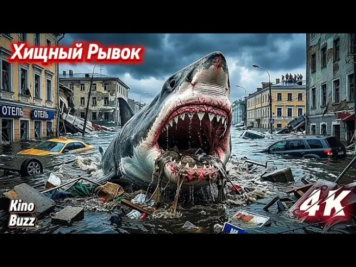 Video for the film Thrash — Хищный Рывок (2026) — Новый фильм ужасов про акул