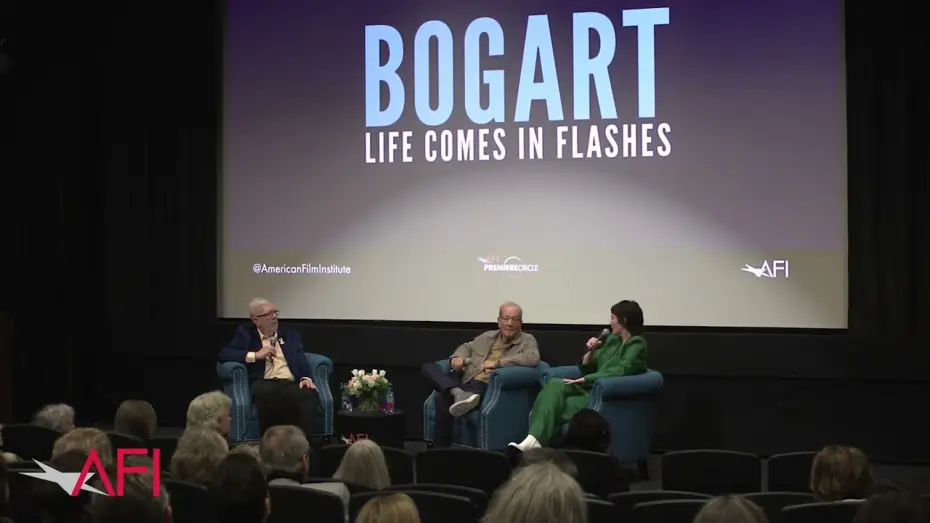 Video for the film Bogart: Life Comes in Flashes — Conversation at AFI