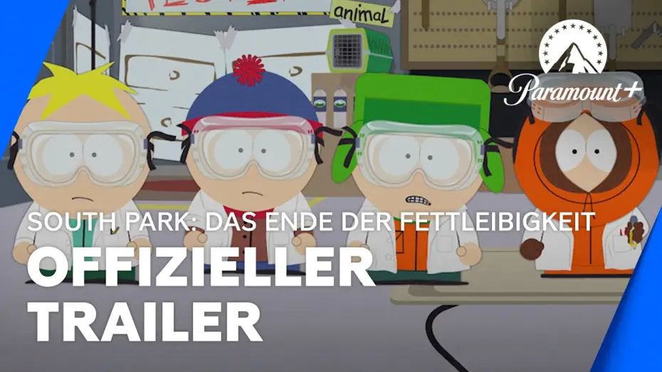 Video for the film South Park: The End of Obesity — South Park: Das Ende der Fettleibigkeit (Offizieller Trailer) | Paramount+ Deutschland