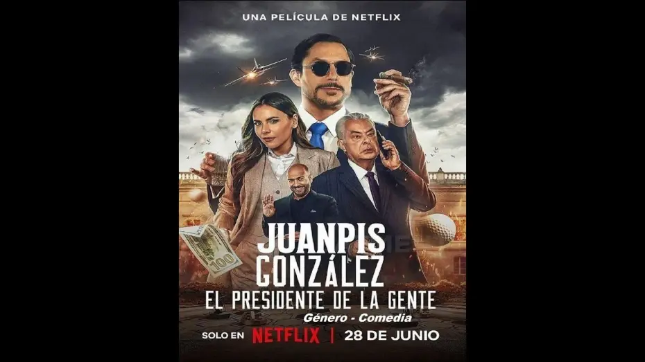 Video for the film Juanpis González: The People's President — Juanpis González - El presidente de la gente ( 2024 ) Trailer Pelicula