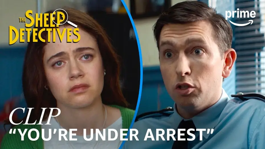 Video for the film The Sheep Detectives — Police Officer Arrests Molly Gordon - Clip