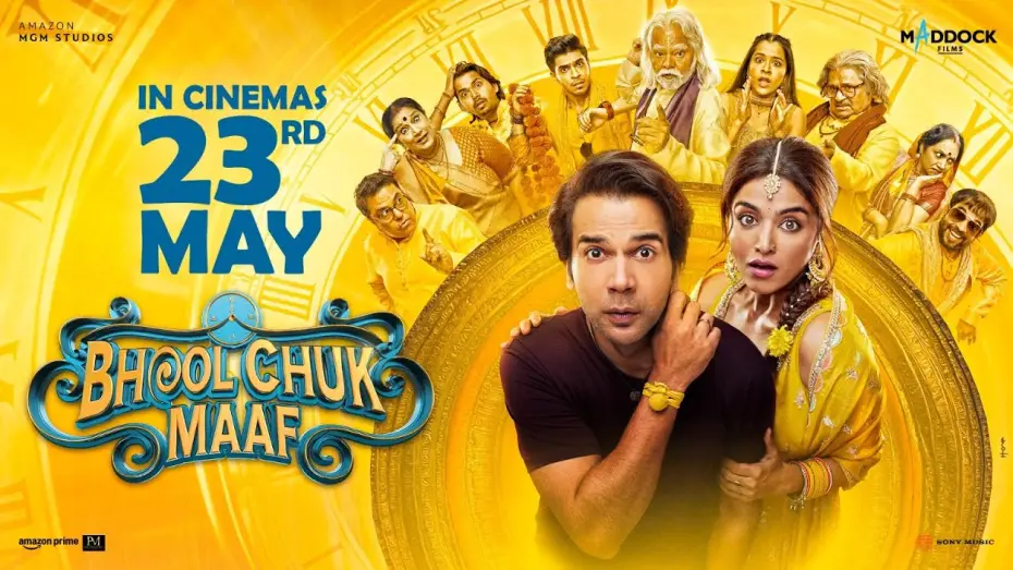 Video for the film Bhool Chuk Maaf — Bhool Chuk Maaf | Official Trailer | Rajkummar R | Wamiqa G | Dinesh V | Karan S | 23rd May 2025