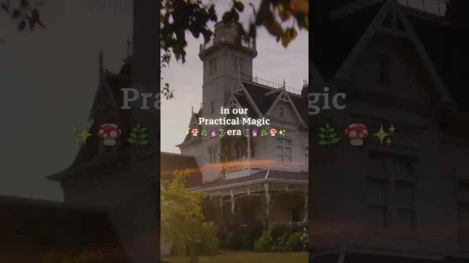 Video for the film Practical Magic 2 — In our Practical Magic Era. Who’s with us?