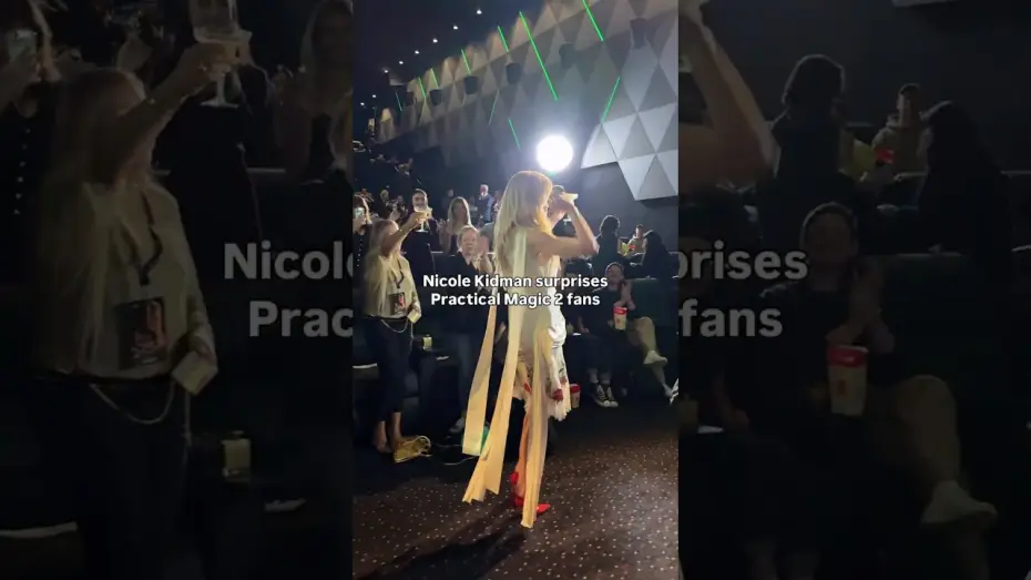 Video for the film Practical Magic 2 — Nicole Kidman appeared to surprise fans at a special screening of PRACTICAL MAGIC 2 in Australia!