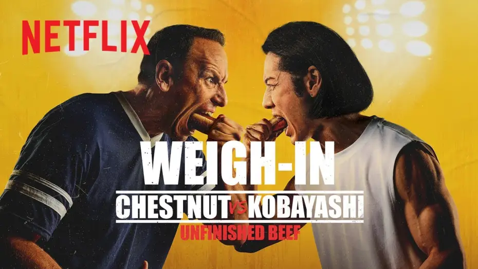 Video for the film Chestnut vs. Kobayashi: Unfinished Beef — Chestnut vs. Kobayashi Unfinished Beef: Weigh-In