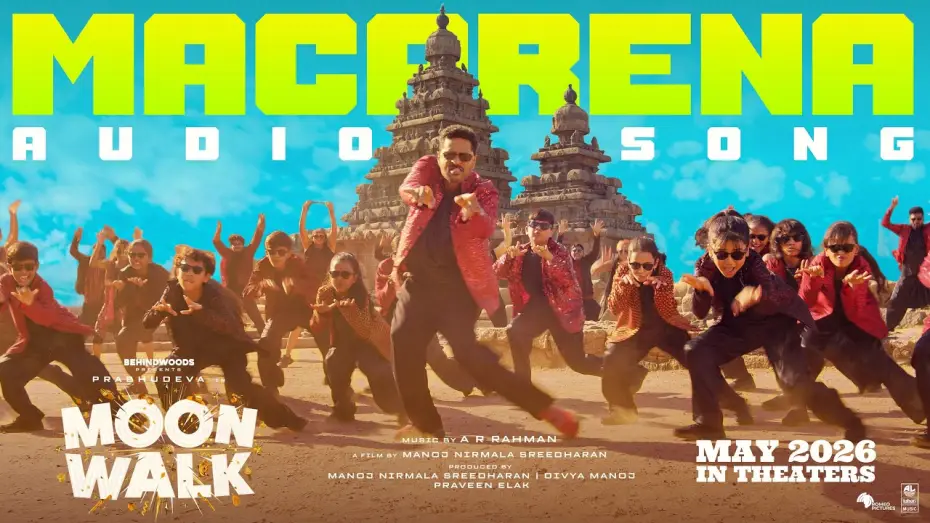Video for the film Moon Walk — Macarena Audio Song | Moonwalk | AR Rahman | Prabhudeva | Manoj NS | Lahari Music