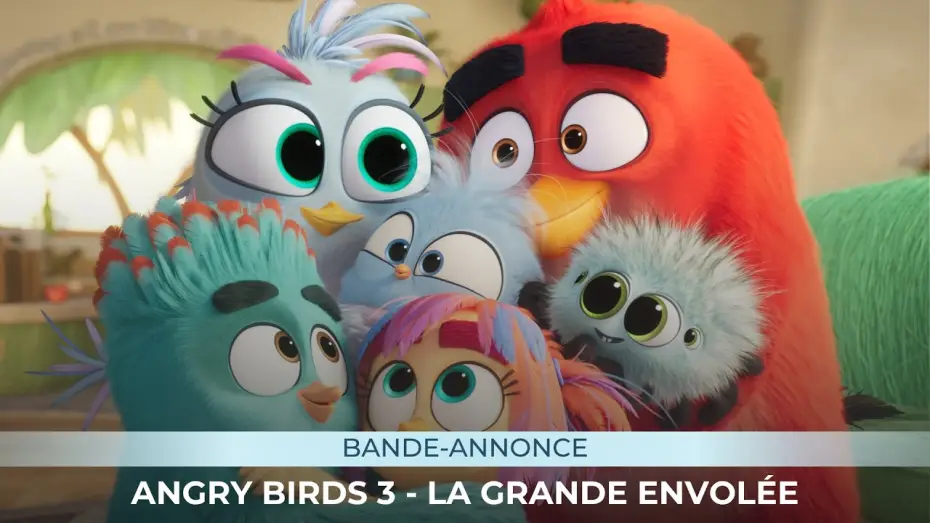 Video for the film The Angry Birds Movie 3 — ANGRY BIRDS 3 - Bande-annonce