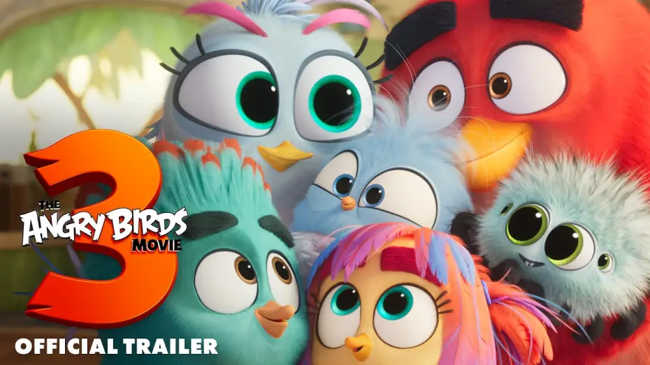 Video for the film The Angry Birds Movie 3 — Official Trailer
