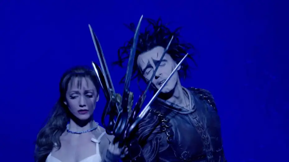 Video for the film Edward Scissorhands: Matthew Bourne’s Dance Version — Edward Scissorhands: Matthew Bourne's dance version of Tim Burton's classic Cinema Trailer