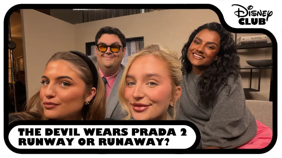 Video for the film The Devil Wears Prada 2 — Runway or Runaway? The Devil Wears Prada 2 Cast React to Iconic Disney Channel Fits