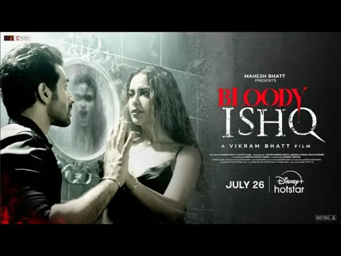 Video for the film Bloody Ishq — Bloody Ishq | AvikaG | Vikram Bhatt | Official Trailer | July 26 | Mahesh Bhatt | DisneyPlus Hotstar