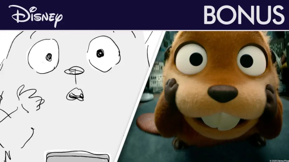 Video for the film Hoppers — Jumpers - Bonus : Progression d'animation de Mabel | Disney