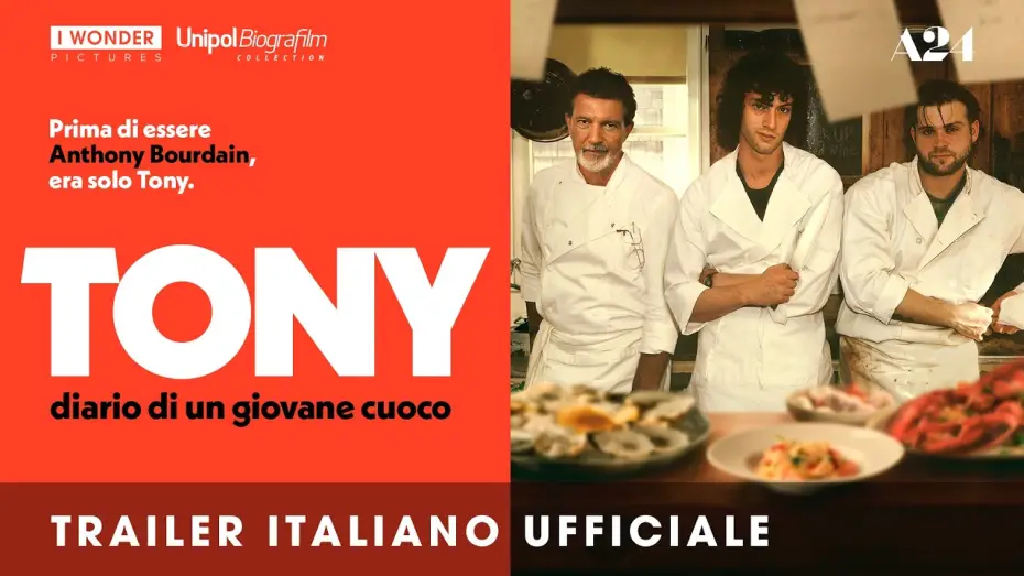 Video for the film Tony — TONY - Diario di un giovane cuoco | Trailer Italiano Ufficiale HD