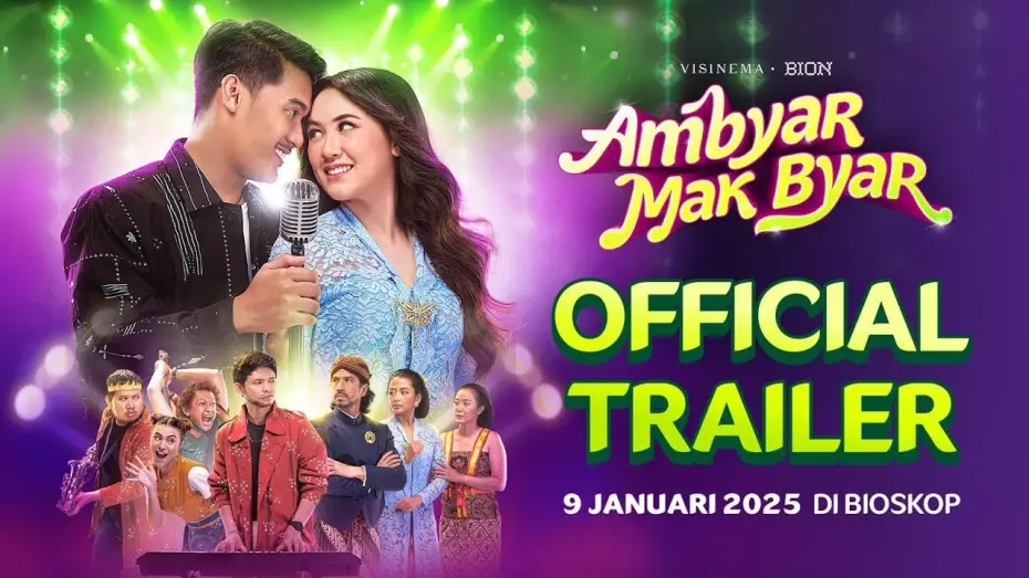 Video for the film Ambyar Mak Byar — Ambyar Mak Byar - Official Trailer | 9 Januari 2025 di Bioskop