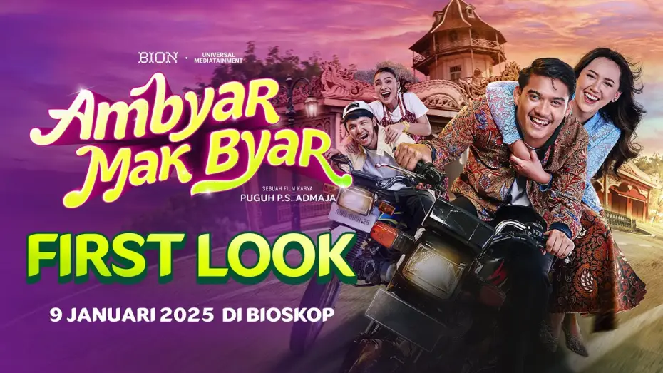 Video for the film Ambyar Mak Byar — First Look - Ambyar Mak Byar | 9 Januari 2025 di Bioskop
