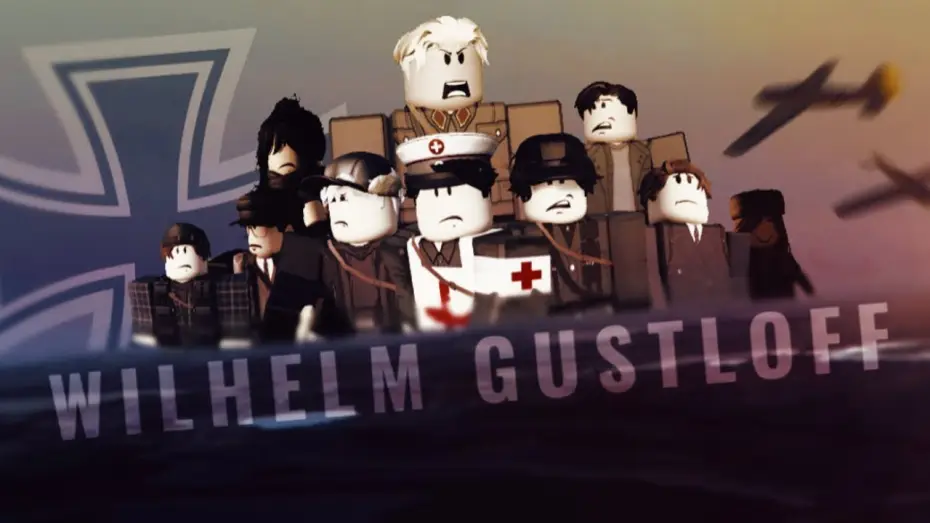 Video for the film Wilhelm Gustloff — Wilhelm Gustloff | Roblox Movie | OFFICIAL TRAILER ~ Sinking Ship ~