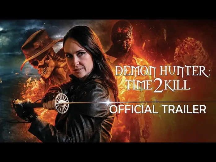 Video for the film Demon Hunter: Time 2 Kill — Demon Hunter: Time 2 Kill | OFFICIAL TRAILER 2026 JULY 7TH