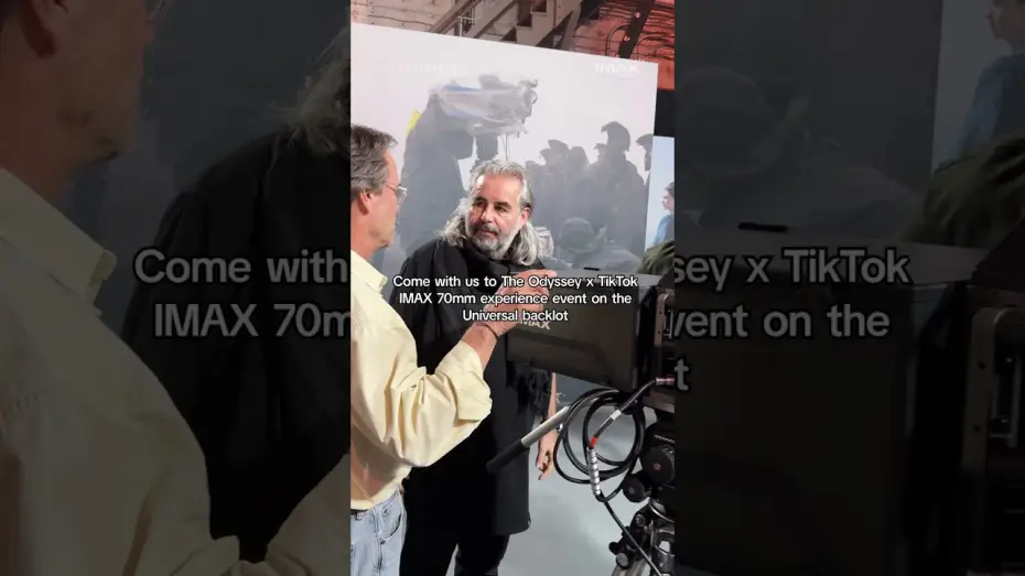 Video for the film The Odyssey — shaking with excitement rn