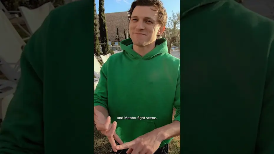 Video for the film The Odyssey — Step behind the scenes with Tom Holland as he trains for The Odyssey fight scenes