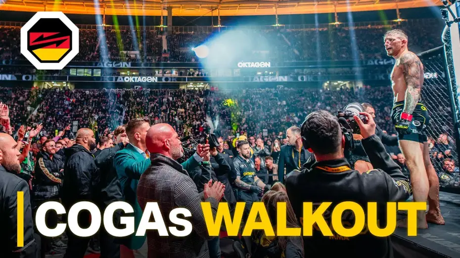 Video for the film OKTAGON 62: Eckerlin vs. Jungwirth — Max COGAs epischer Walkout in Frankfurt | OKTAGON 62