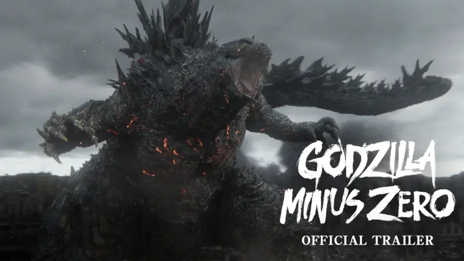 Video for the film Godzilla Minus Zero — Official 1.43:1 Trailer [Subtitled]