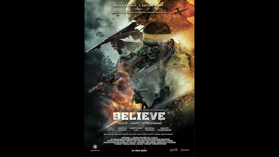 Video for the film Believe: The Ultimate Battle — Trailer film Laga Perang Terbesar "BELIEVE"