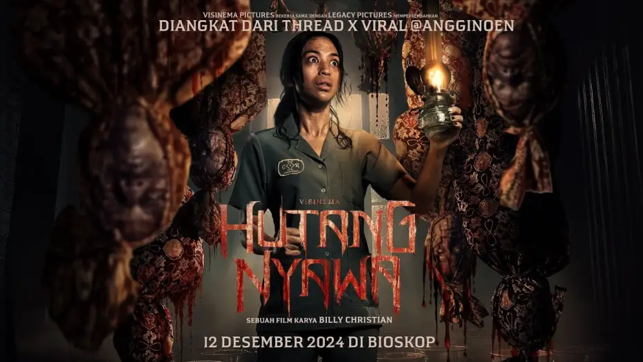 Video for the film Blood Debt — Teaser Trailer - Hutang Nyawa | Tayang 12 Desember 2024 di Bioskop