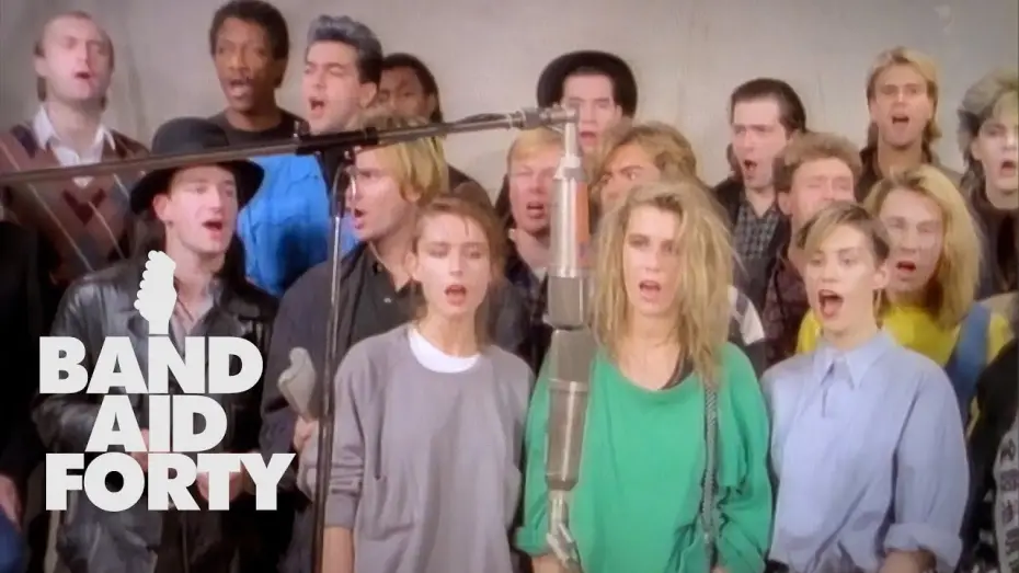 Video for the film The Making of Do They Know It's Christmas? — Band Aid - Do They Know It's Christmas? (Official Video) [4K]