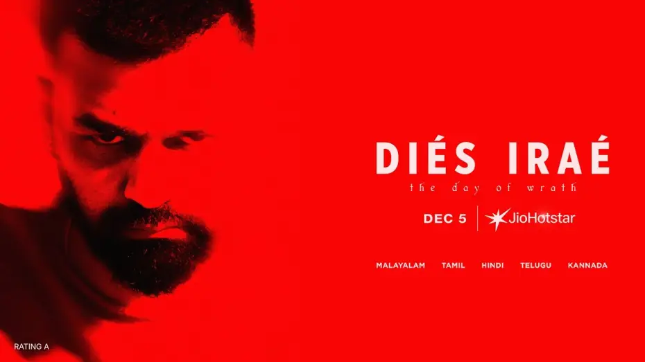 Video for the film Diés Iraé — Diés Iraé | Official Trailer | Rahul Sadasivan | Pranav Mohanlal | Dec 5 | JioHotstar