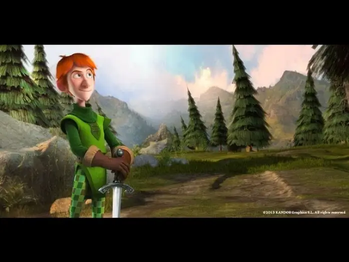 Video for the film Justin and the Knights of Valour — JUSTIN - völlig verrittert - Offizieller Trailer - Ab 28.11.2013 auf DVD, Blu-ray und als VoD