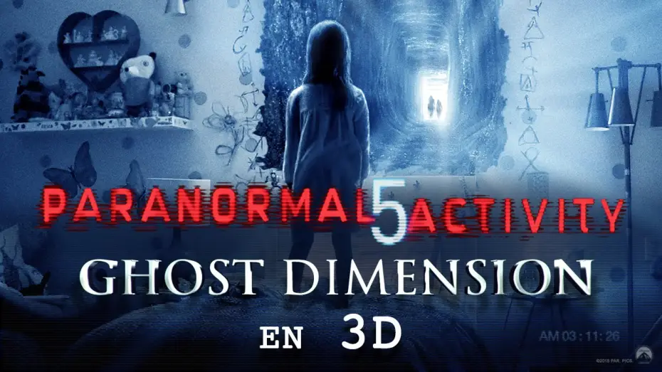 Video for the film Paranormal Activity: The Ghost Dimension — PARANORMAL ACTIVITY 5 GHOST DIMENSION – bande Annonce 2 VOST