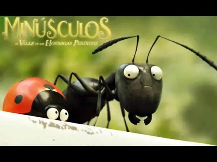 Video for the film Minuscule: Valley of the Lost Ants — Minúsculos: El valle de las hormigas perdidas (Trailer español)